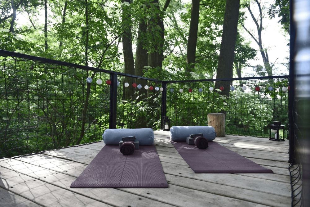 Yoga a meditace v přírodě